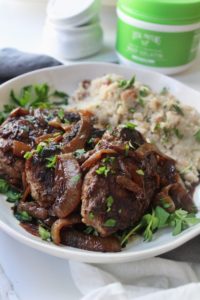 healthy Salisbury steak