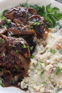 healthy Salisbury steak