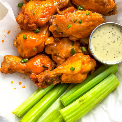 Air Fryer Buffalo Wings (whole30, Paleo) & Oven Instructions - Whole 