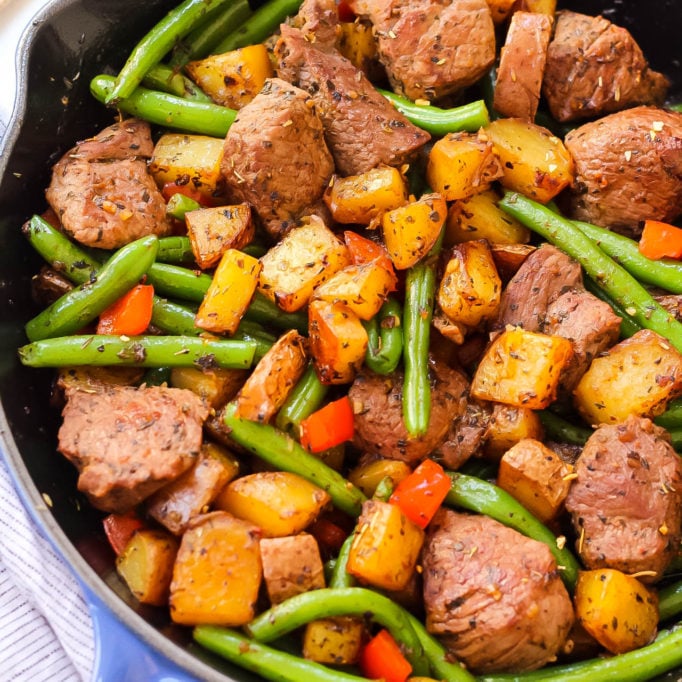 Whole30 Steak And Vegetable Skillet: Paleo One Pan Meal - Whole Kitchen ...