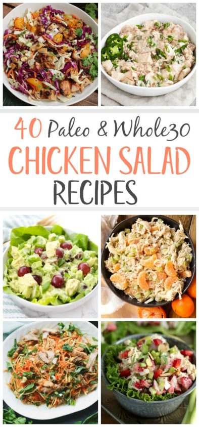 40 Paleo Chicken Salad Recipes Full of Flavor (Whole30, Low Carb ...