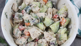 Cucumber Dill Chicken Salad Paleo Whole30 Whole Kitchen Sink