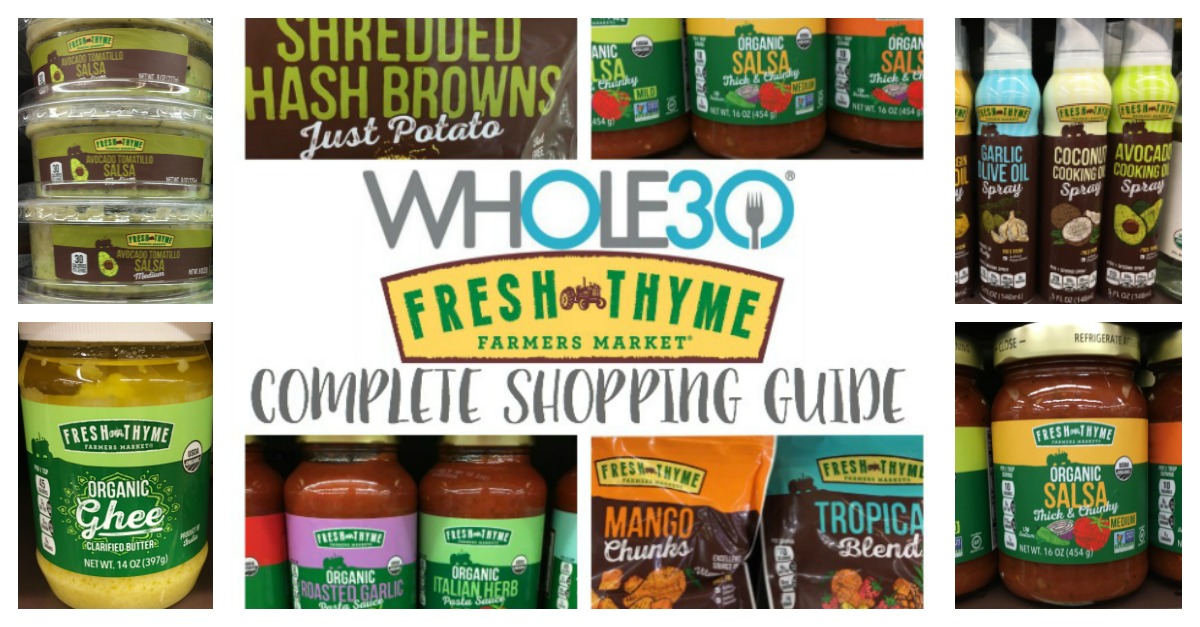 Starting Whole30  Sprouts Farmers Market