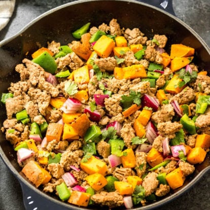 Whole30 Turkey Breakfast Skillet: Paleo Egg Free Breakfast - Whole ...