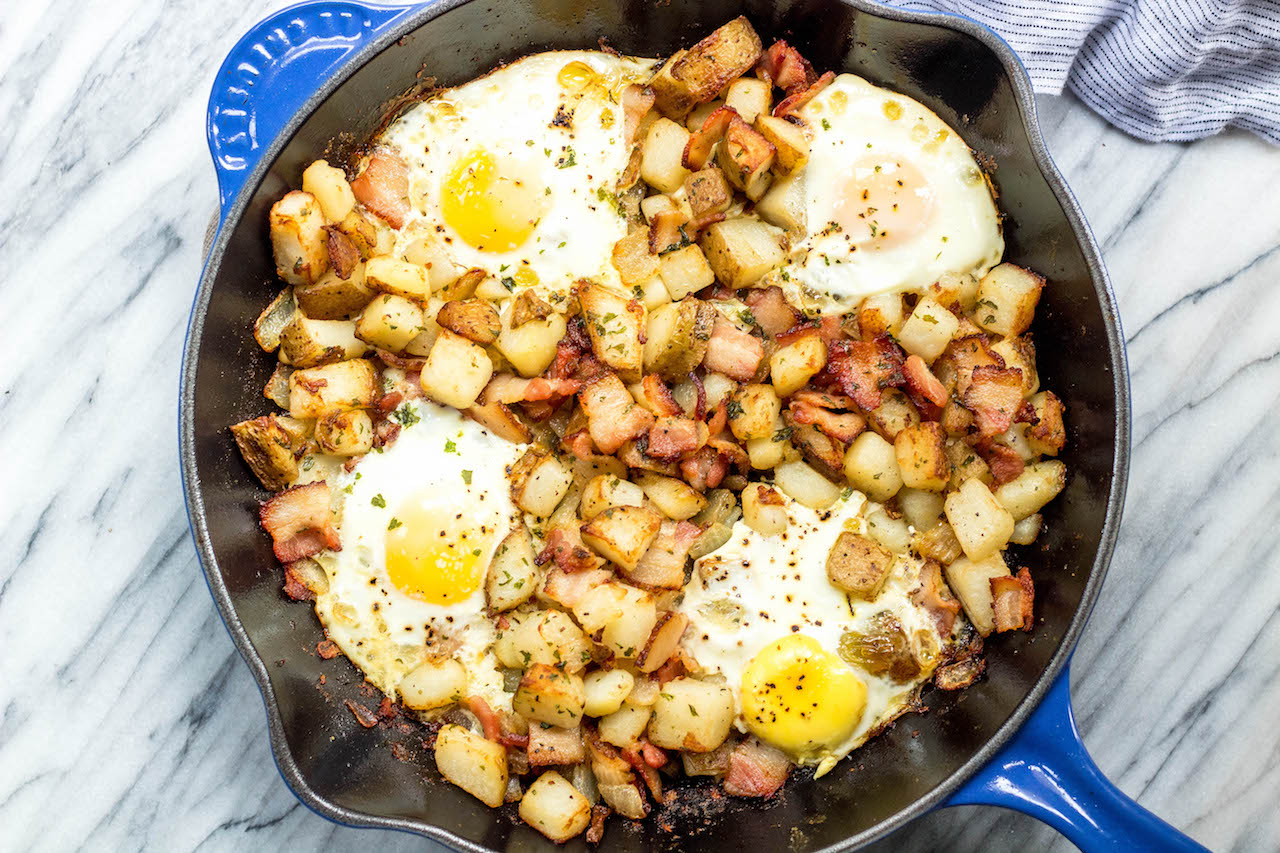 Healthy Breakfast Skillet with Potatoes - The Modern Nonna