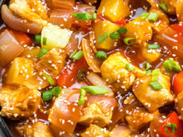 instant pot sweet and sour chicken with pineapple