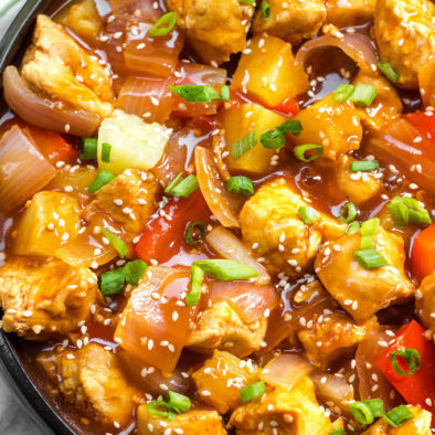 Whole30 Instant Pot Sweet & Sour Chicken (Paleo, GF, Skillet ...