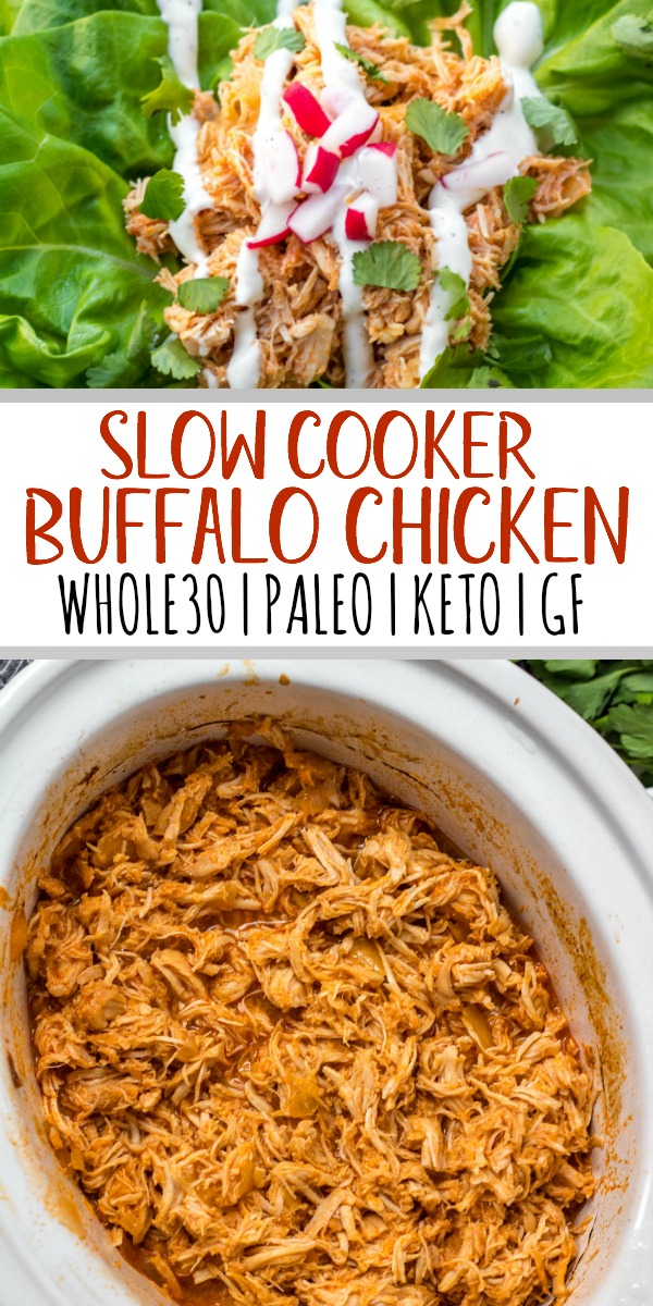 Slow Cooker Buffalo Chicken - Budget Bytes