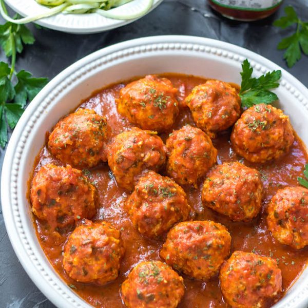 Instant Pot Chicken Meatballs and Marinara: Whole30, Paleo, 5 Minutes ...