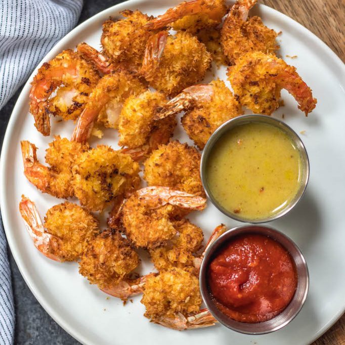 Air Fryer Coconut Shrimp: Whole30, Paleo, Keto, GF - Whole Kitchen Sink