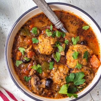 Instant Pot Sausage Pizza Soup: Whole30, Paleo, Keto, GF - Whole ...