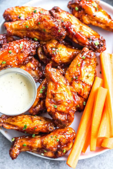 Smoked BBQ Wings: Whole30, Paleo, Gluten-Free, Low Carb - Whole Kitchen ...