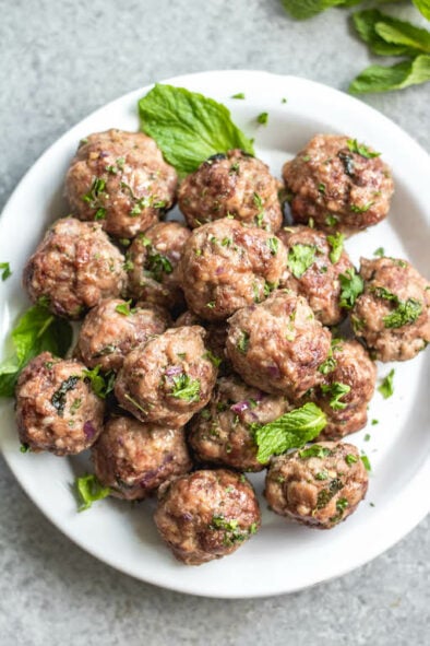 Easy Greek Meatballs: Whole30, Paleo, Keto, Gluten-free - Whole Kitchen 