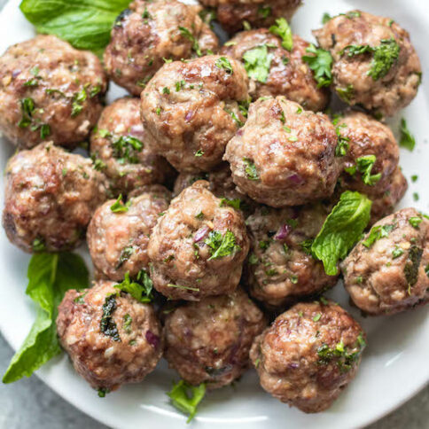 Easy Greek Meatballs: Whole30, Paleo, Keto, Gluten-Free - Whole Kitchen ...