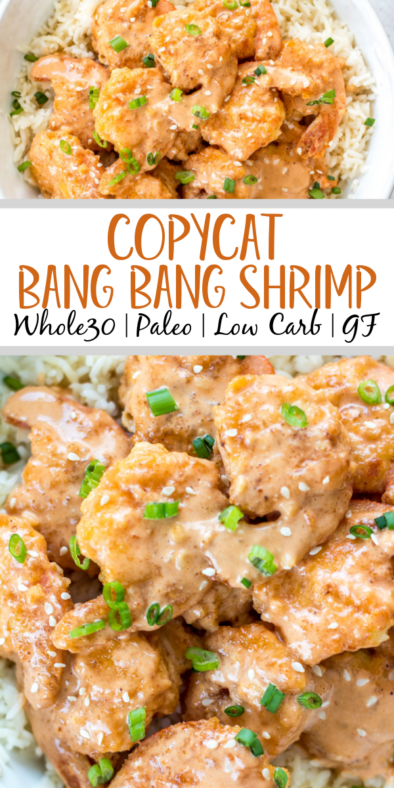 Whole30 Bang Bang Shrimp: Paleo, Gluten Free, Low Carb - Whole Kitchen Sink