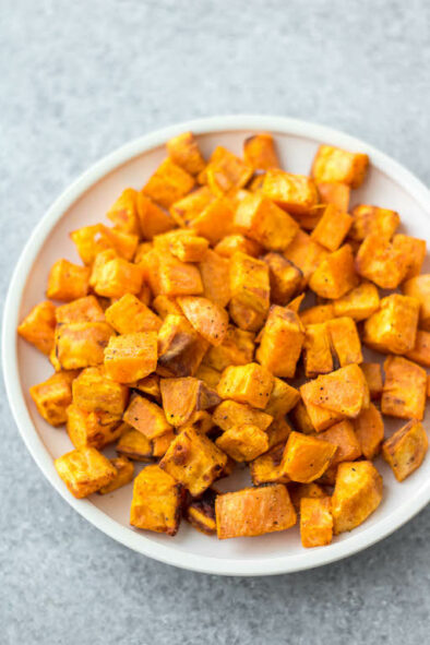 Air Fryer Roasted Sweet Potatoes: Whole30, Paleo, Gluten-Free - Whole ...