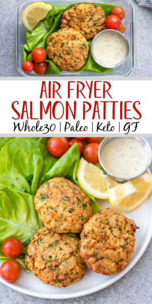 Whole30 Air Fryer Salmon Patties: Paleo, Low Carb, Gluten-Free - Whole ...