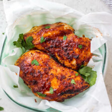 20 Minute Simple Air Fryer BBQ Chicken Breast