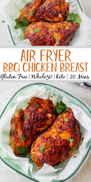 Air Fryer BBQ Chicken Breast - Whole Kitchen Sink