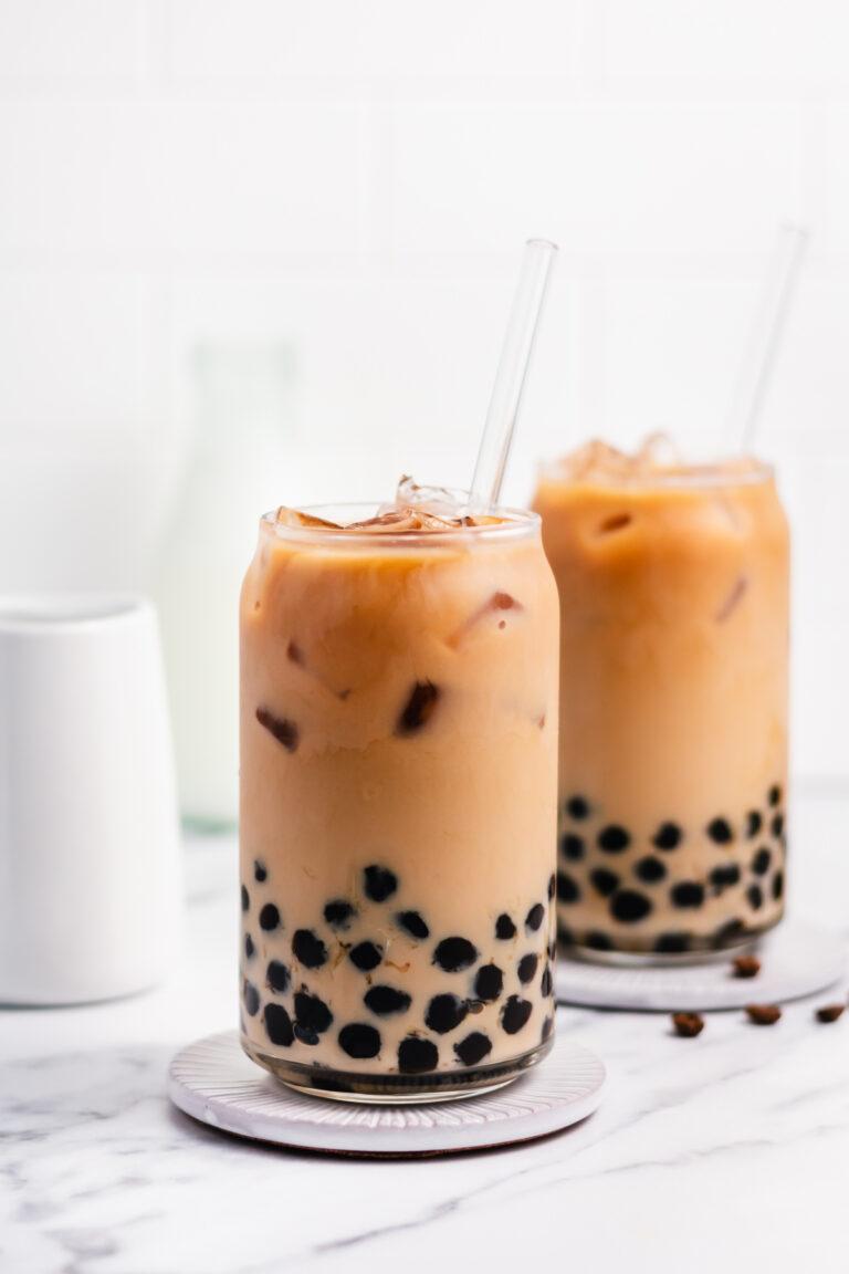 Boba Coffee: Homemade Bubble Coffee Recipe - Whole Kitchen Sink