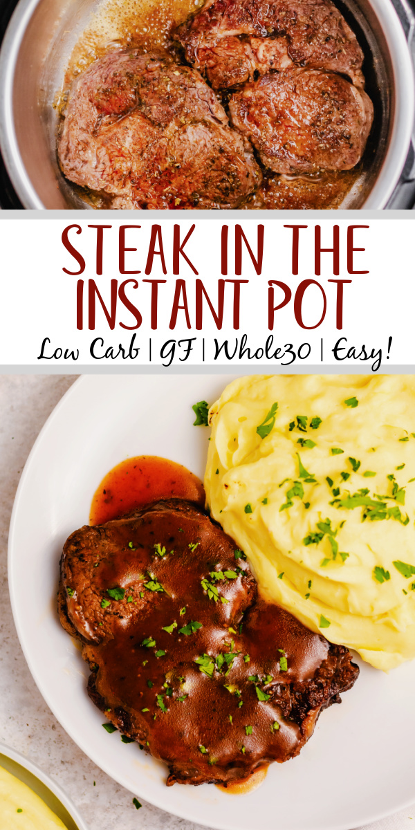 Instant Pot Steak - Food Faith Fitness