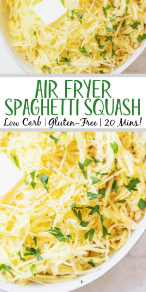 Air Fryer Spaghetti Squash - Whole Kitchen Sink