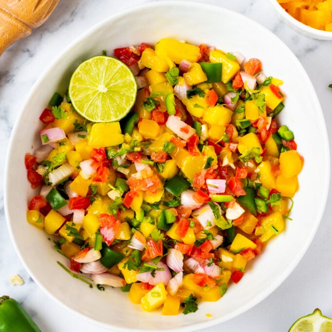 Mango Pico de Gallo - Whole Kitchen Sink