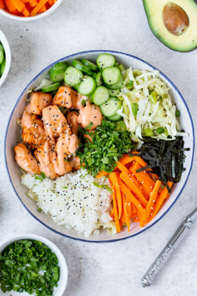 Spicy Salmon Bowl - Whole Kitchen Sink