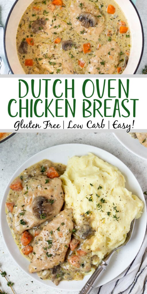 Dutch Oven Chicken Breast - Whole Kitchen Sink