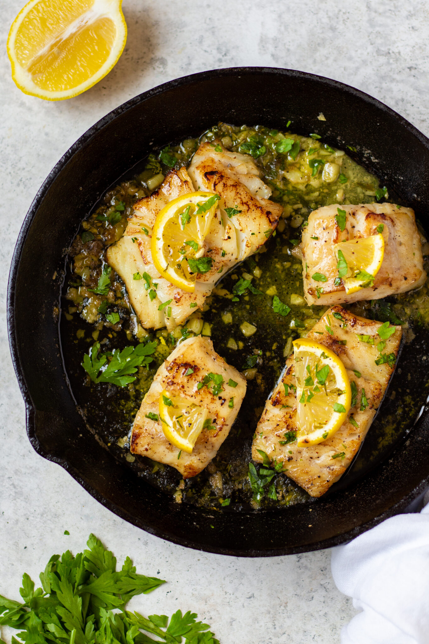 Broiled Cod - Whole Kitchen Sink