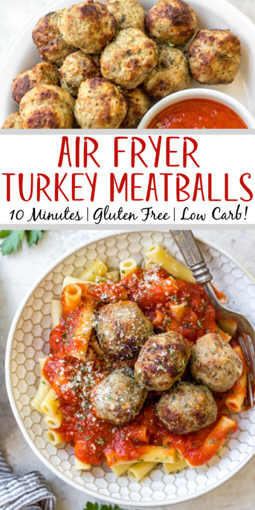 Air Fryer Turkey Meatballs - Whole Kitchen Sink