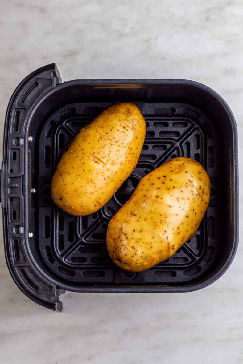 Air Fryer Twice Baked Potatoes - Whole Kitchen Sink