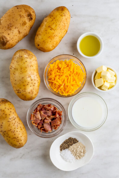 Air Fryer Twice Baked Potatoes - Whole Kitchen Sink
