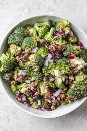 Easy Broccoli Salad - Whole Kitchen Sink