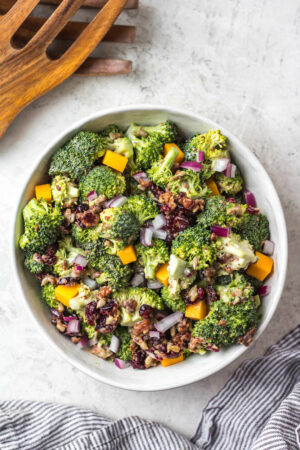 Easy Broccoli Salad - Whole Kitchen Sink