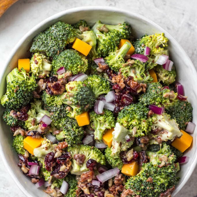 Easy Broccoli Salad - Whole Kitchen Sink