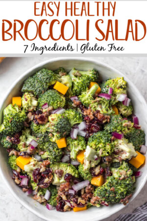 Easy Broccoli Salad - Whole Kitchen Sink