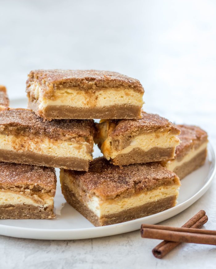 Snickerdoodle Cheesecake Bars (Gluten Free) - Whole Kitchen Sink