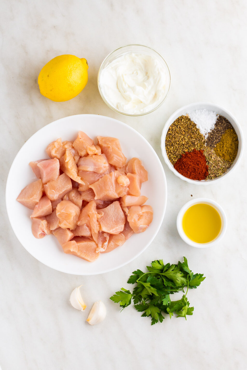 Chicken Gyro Bowl (15 Minutes, Gluten-Free) - Whole Kitchen Sink